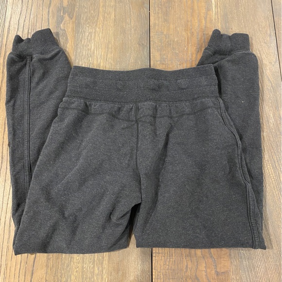 LULULEMON heather grey fleece joggers 4 - Picture 4 of 4